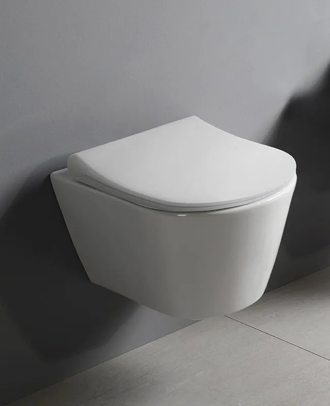 Avva Cuvette suspendue sans bride, Blanc (100314)