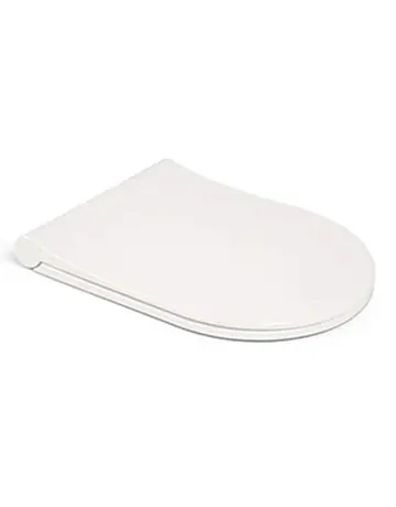 Slim Elegance Abattant softclose en Duroplast, Blanc (0411)
