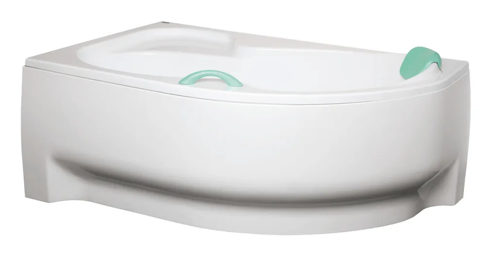 160 cm Fortuna Plus tablier pour baignoire en acrylique, Blanc (FOP1600L)