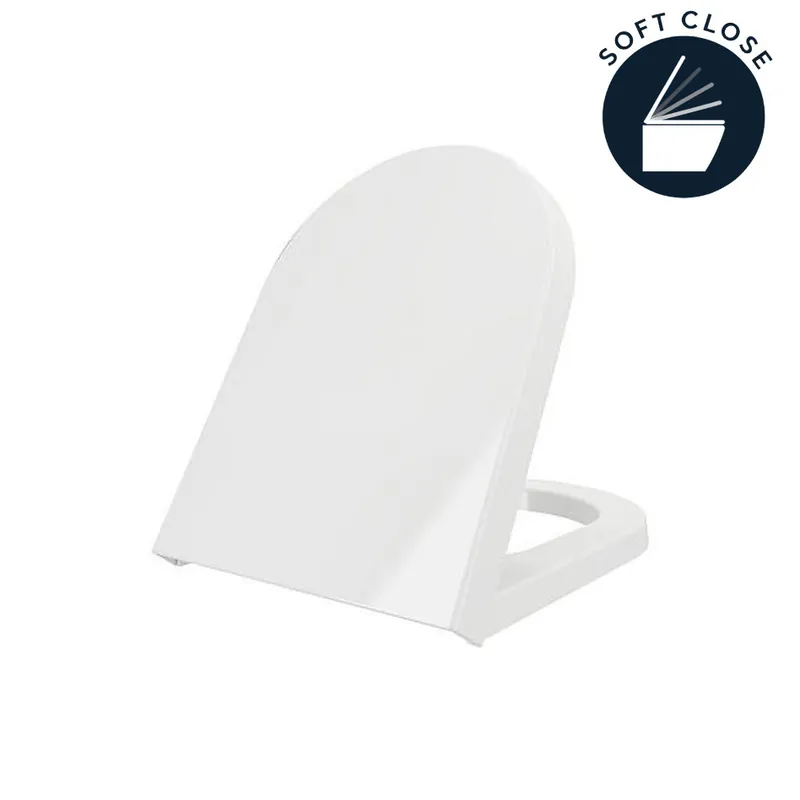 Bello Abattant soft close, déclipsable, Blanc (A0301-Taormina)