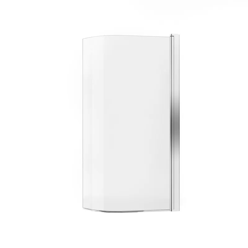 150x100 cm Fortuna Plus Pare-baignoire en verre, Chrome (VZFORTUNA160170TCR)