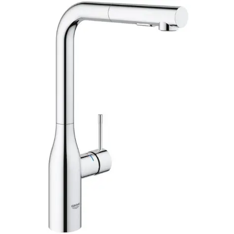 Essence Mitigeur évier avec douchette extractible, 2 jets, Chrome (G-30270000)