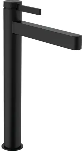 Finoris Mitigeur monocommande de lavabo XL 260 avec bonde clic-clac, noir mat (76070670)
