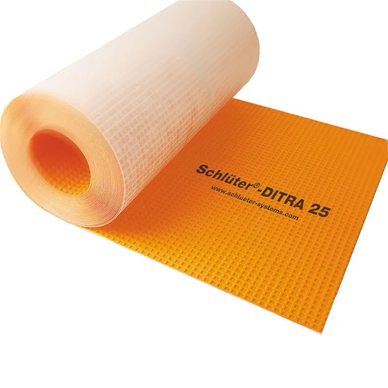 Natte de désolidarisation et d‘étanchéité en polyéthylène - rouleau de 30m x 1m (Ditra25)