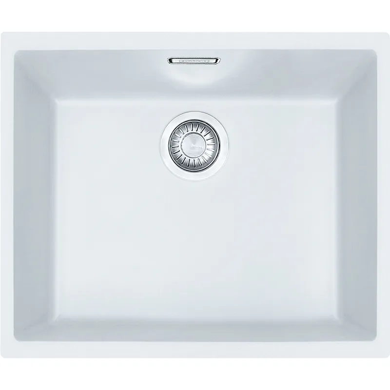 Sirius - SID 110-50 Tectonite® Blanc Artic Evier Sous-Plan