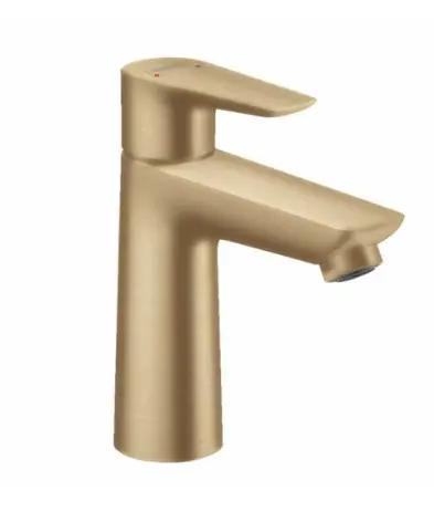 Robinet lavabo Hansgrohe Talis E avec sortie en bronze (71710140)