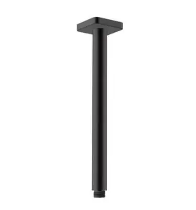 BRAS DE DOUCHE DE TETE NOIR MAT (26407670)