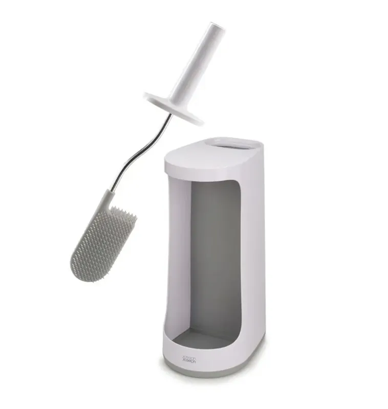 Flex™ Store Brosse de toilette avec support de rangement grand format, Gris (70537)