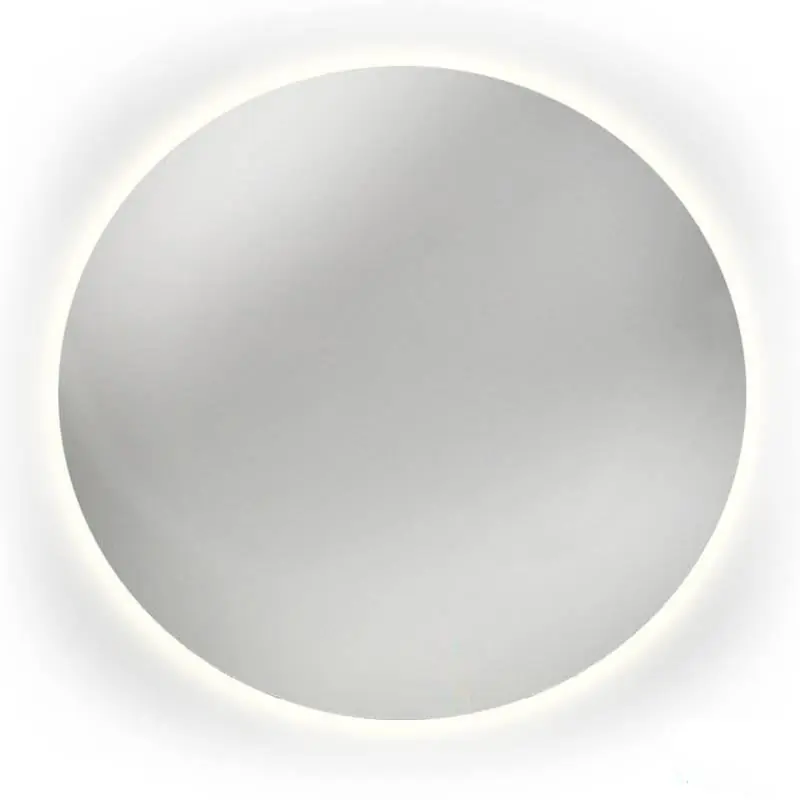 Miroir de salle de bain rond LED 60 cm blanc froid IP44 Naturel Iluxit (ZIL60KLED)