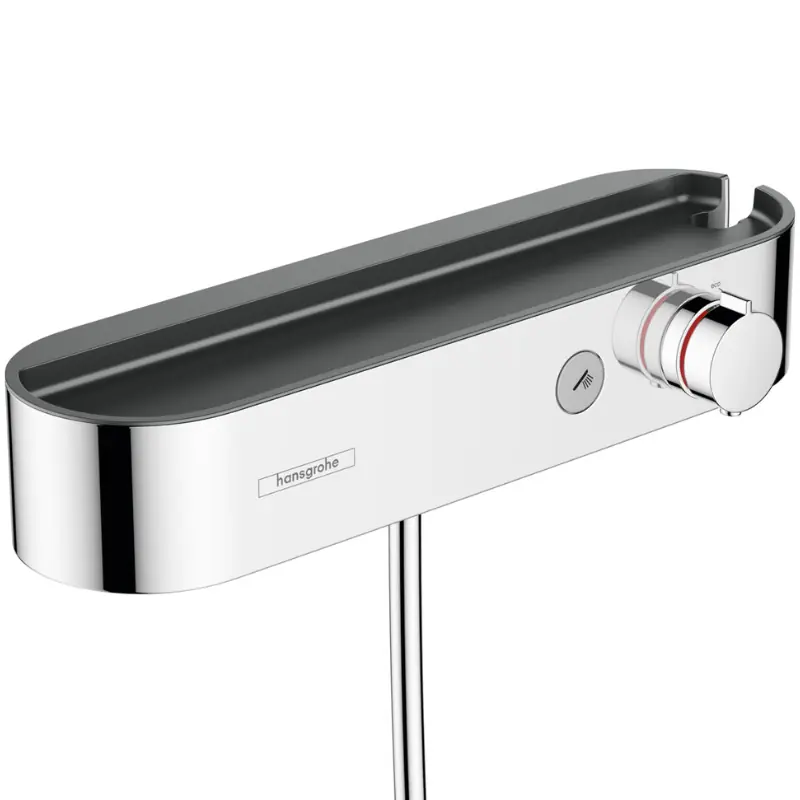 ShowerTablet Select Mitigeur Thermostatique douche 400 avec tablette, Chrome (24360000)