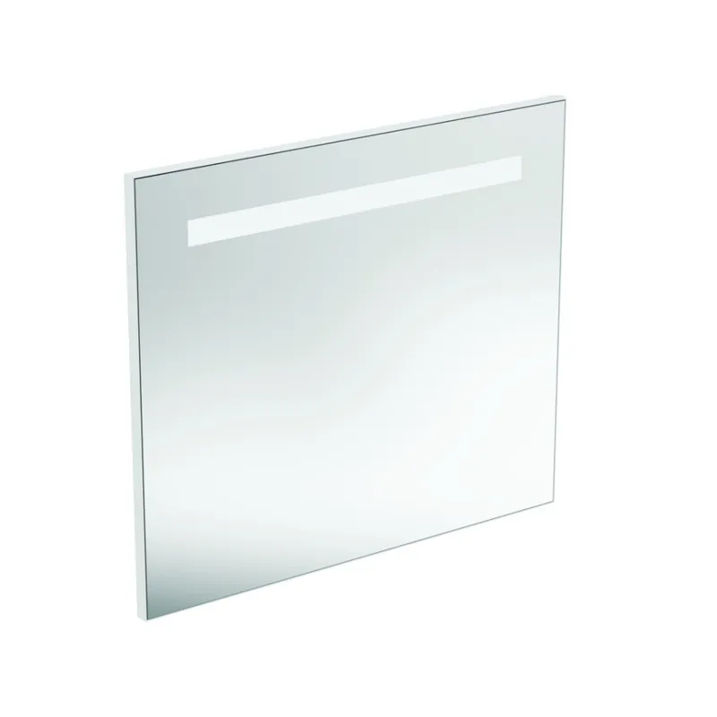 Miroir mural avec éclairage LED intégré, lumière naturelle, 70x80cm (R0284BH)