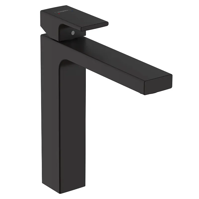 Vernis Shape Mitigeur de lavabo ComfortZone 190 avec cartouche céramique, Noir mat