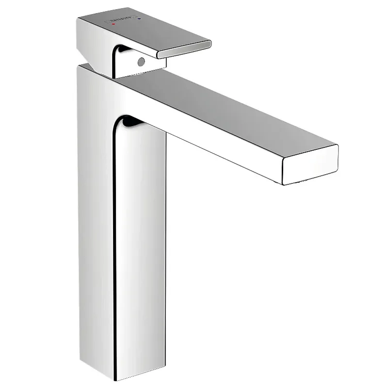 Vernis Shape Mitigeur de lavabo 190, avec tirette et vidage synthétique, Chrome