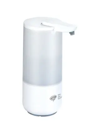 Distributeur de savon et de désinfectant à capteur SAT blanc (SATDDAVB)