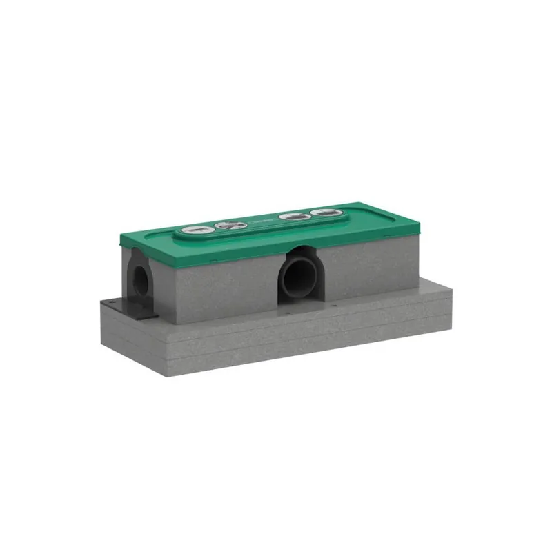 uBox, corps d‘encastrement pour caniveaux de douche linéaires 33,9 cm (01001180)