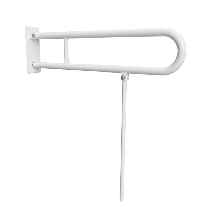 HELP Barre de maintien relevable 82,9cm en forme de U, Métal, Blanc (301102084N)