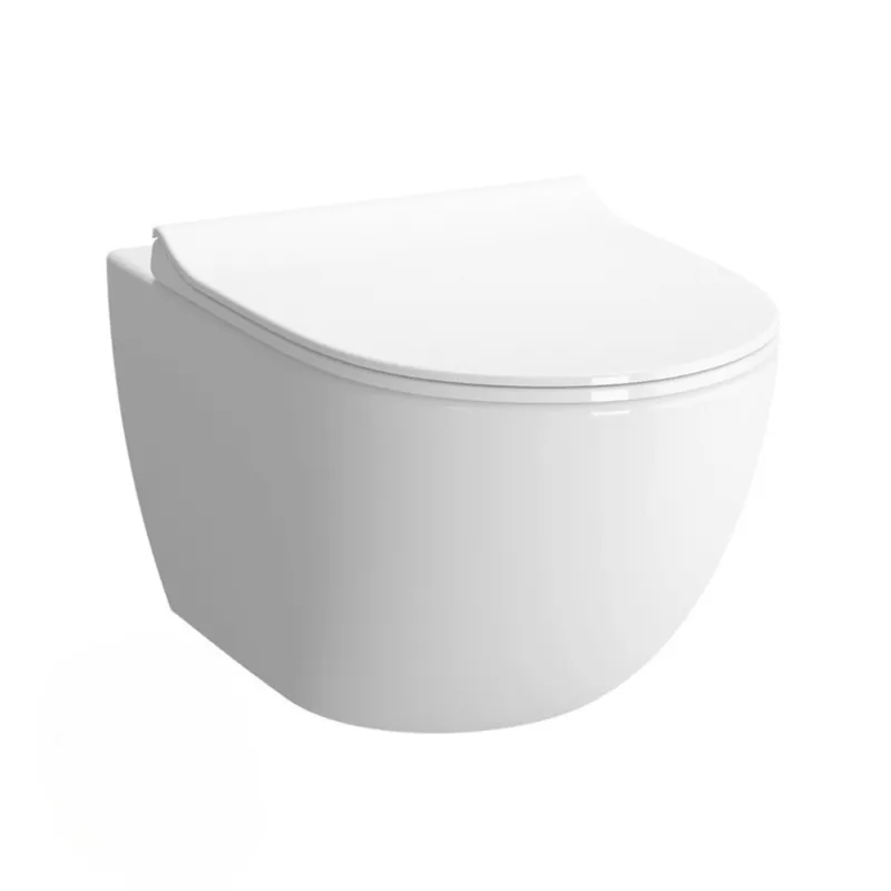 Infinitio WC sans bride avec fixations invisibles + Abattant softclose (Infinitio2rimless)