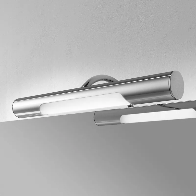 Applique pour miroir LED 26 cm 5700 K blanc, 5 W, IP44, chrome (ANDREALED)