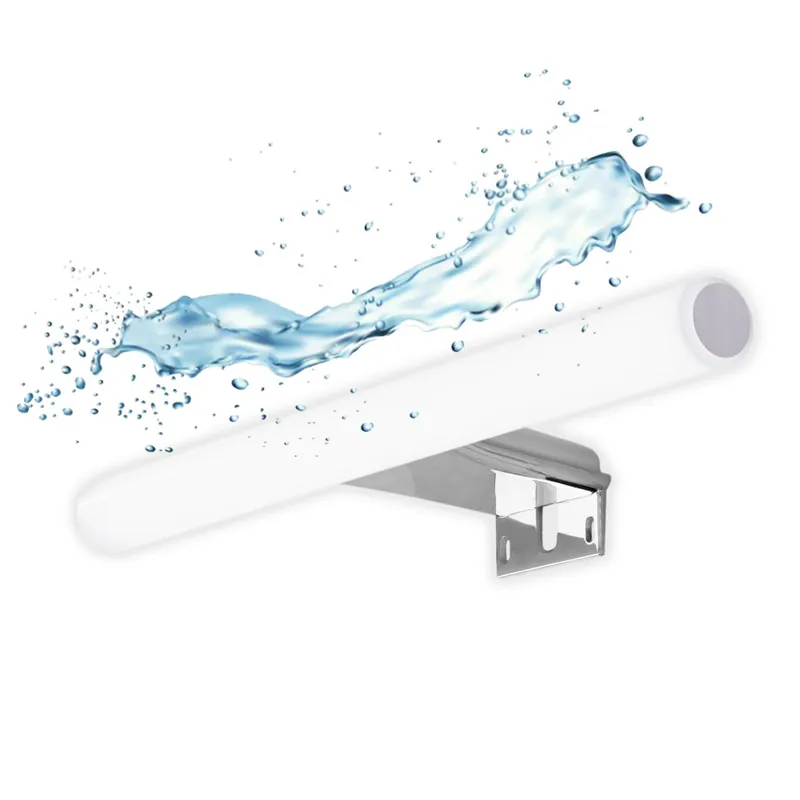 Applique pour miroir LED Irene 30x3,6 cm 5700 K blanc, 7 W, IP44, chrome (IRENE300NEW)