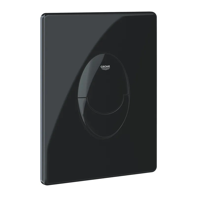 Start Plaque de commande double touche, brillance longue durée, noir brillant (38505KV0)