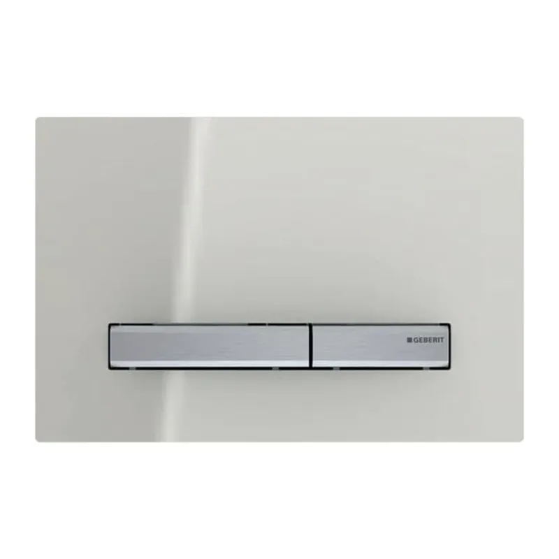 Plaque de déclenchement Sigma 50, gris boutons chrome (115.788.JL.2)
