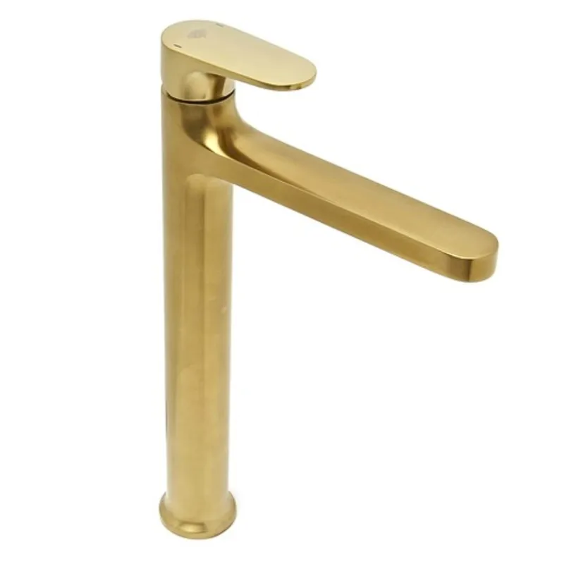 SAT DARK Mitigeur XL pour lavabo avec levier, or brossé (SATBSDA285PBZ)