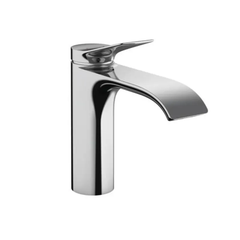 Vivenis Mitigeur de lavabo 110 avec tirette et vidage, bec cascade, chrome (75020000)