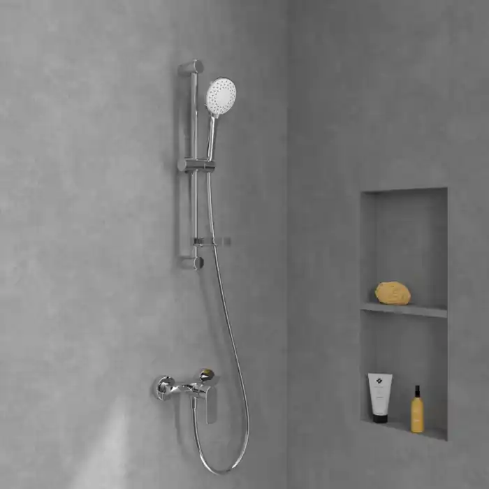 O.Novo Mitigeur monocommande de douche, Chrome (TVS10400100061)