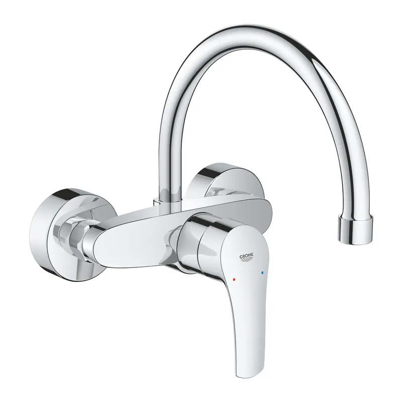 EUROSMART Mitigeur Monocommande d‘évier, Chrome (32482003)