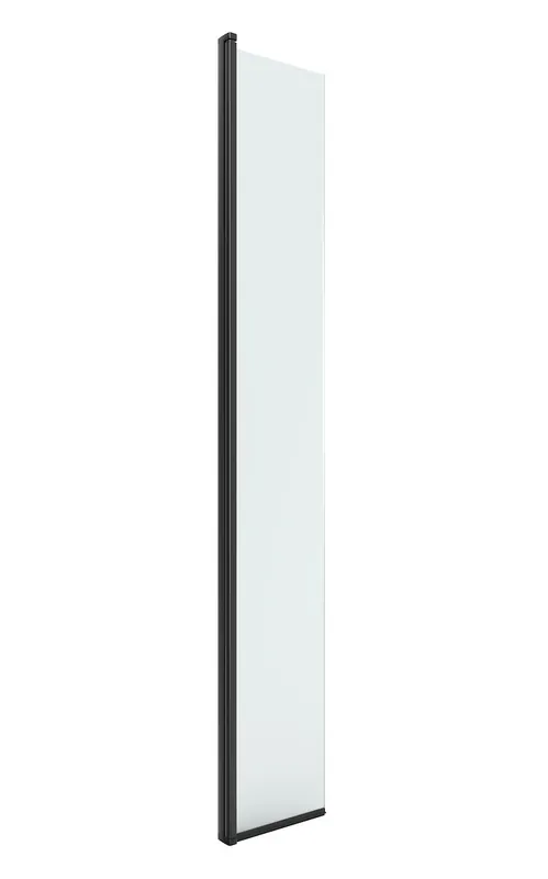 Walk-in écran de douche orientable 35x200cm, noir (SIKOWIROZC)
