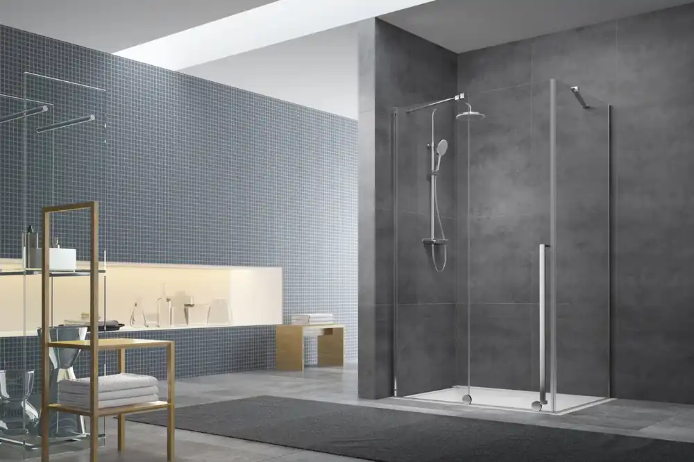 Paroi latérale de la porte de douche 87,5 cm SAT Walk-In Xmotion (SIKOWIXMSTENA90)