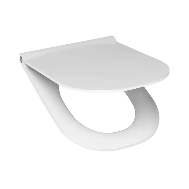 Abattant WC Mio duroplast avec fermeture amortie et charnières en acier inoxydable, blanc (H8917110000631)