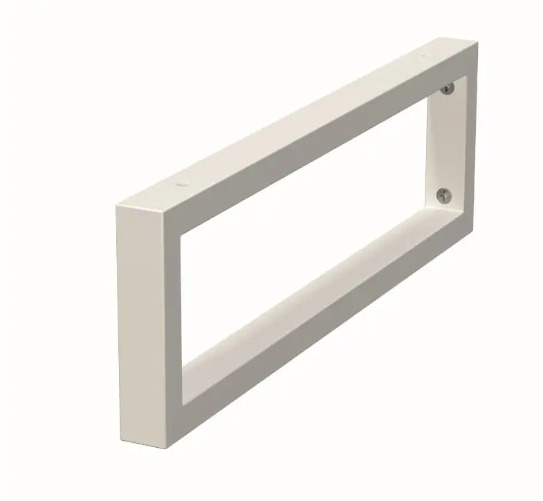 Accessoires console Naturel Dolce 45x14x3 cm blanc mat KONZOLEH45BM