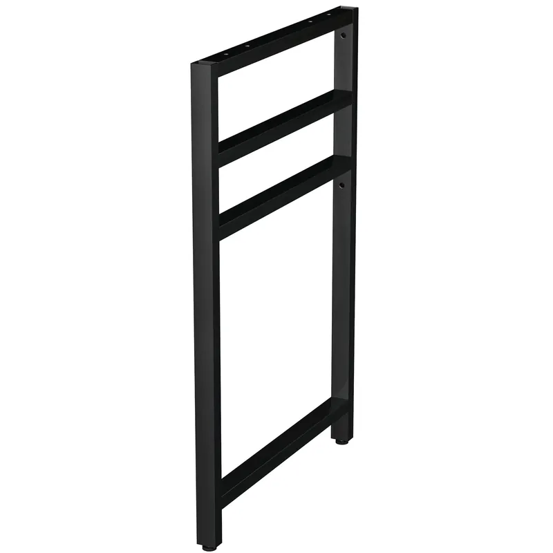Accessoires pied sous plaque Naturel Dolce 45x68x3 cm noir mat NOHAH45CM