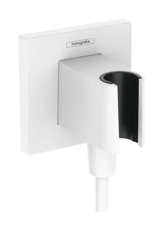 Sortie encastrée Hansgrohe FixFit E avec clapet anti-retour blanc 26889700