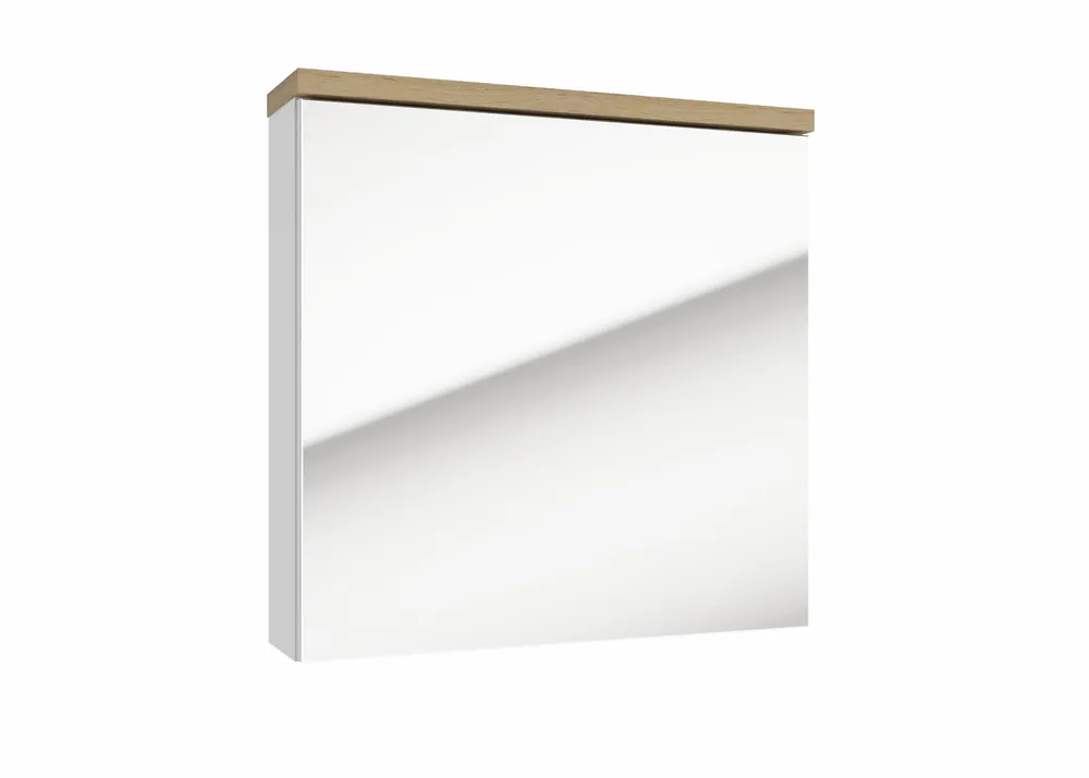 Armoire avec miroir Stilla 60x60 cm blanc (STILLAE06016)