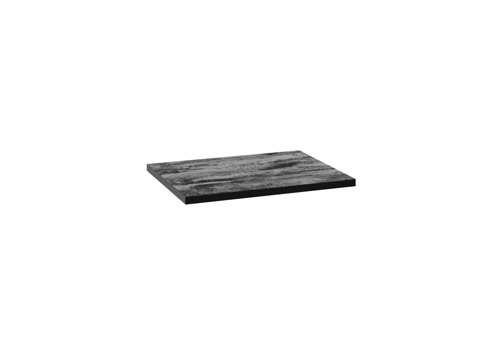 Plan Naturel Stilla 60x2,5x46 cm noir (STILLAF06009)