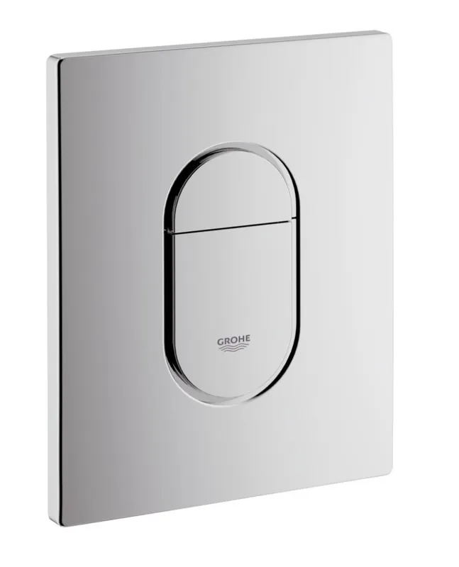 Arena Cosmopolitan Plaque de commande WC, Chrome (38844000)