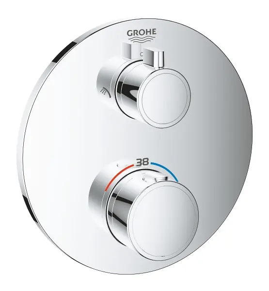 Mitigeur Bain Douche encastré, Chrome (24076000)