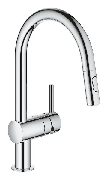 Mitigeur pour évier chromé avec bec orientable (32321002)