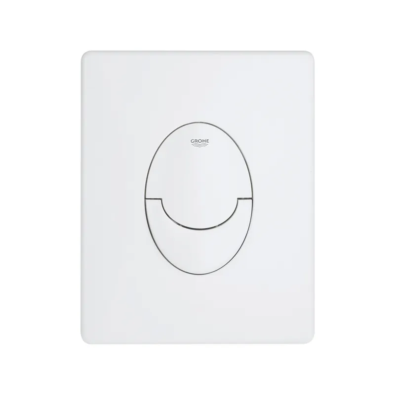 Start Plaque de commande double touche, Blanc alpin (38964SH0)