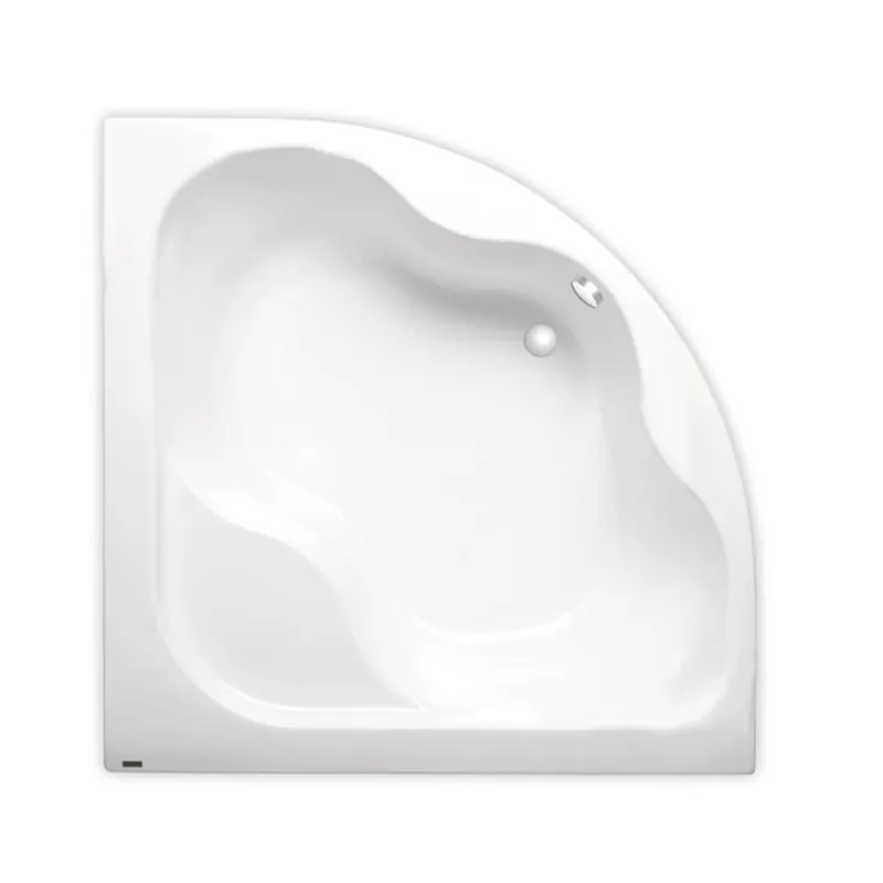 150x150 cm Synthia Plus baignoire d‘angle, acrylique, gauche et droite, sans pieds, blanc (SY1500PLUS)