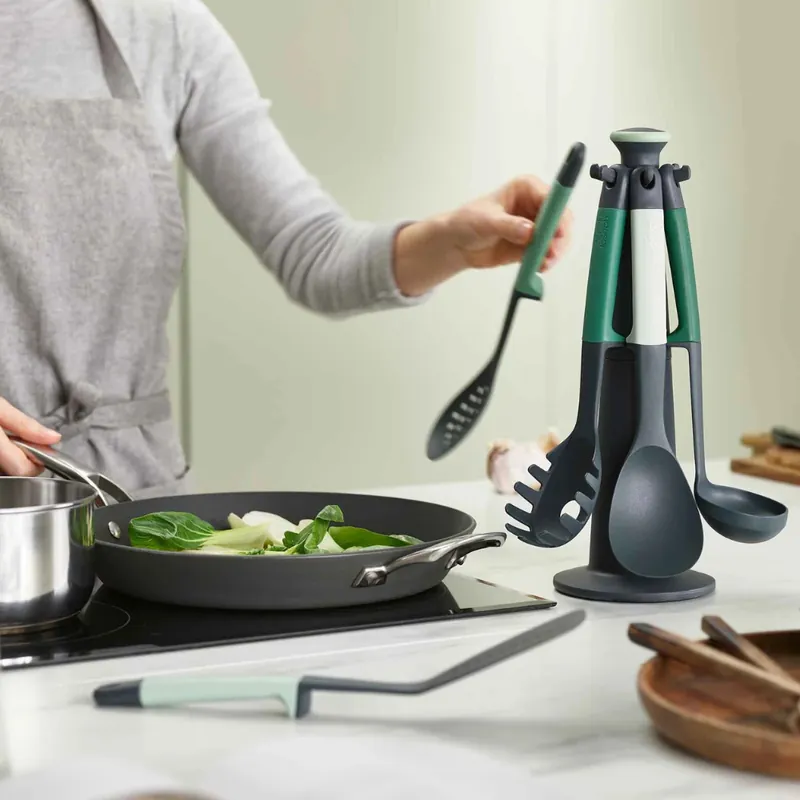 Elevate™ Éditions carrousel de 6 ustensiles de cuisine, vert (10540)