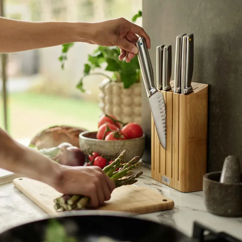 Elevate™ ensemble de 5 couteaux de cuisine avec bloc en bambou (10564)