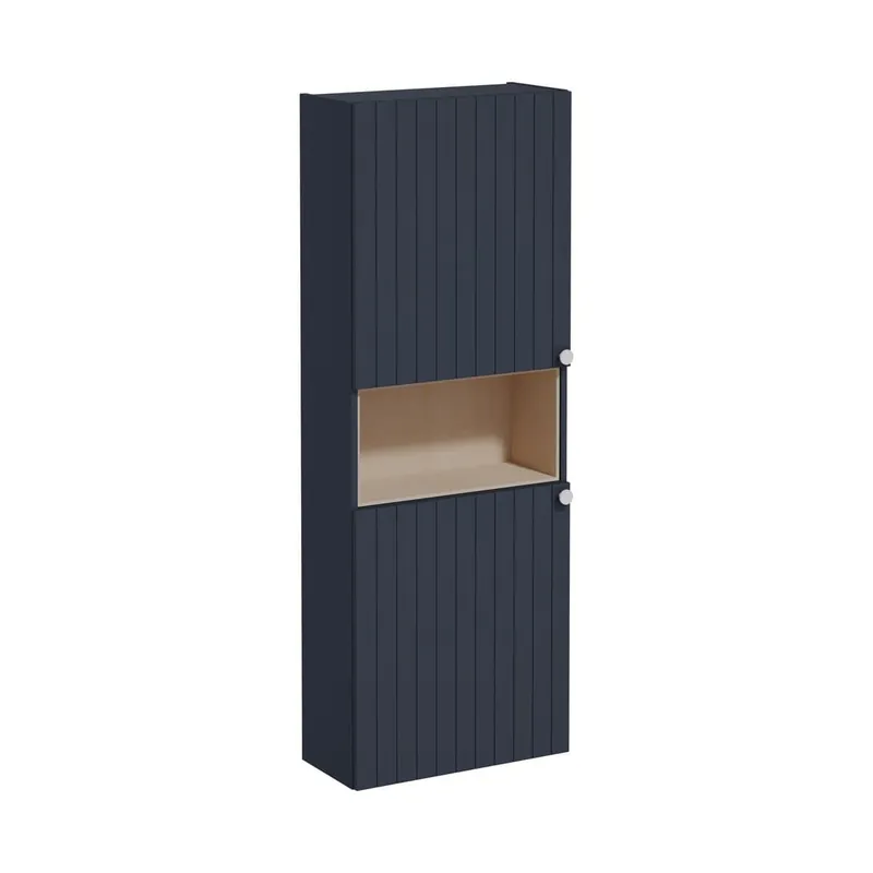 Meuble de salle de bain bas Vitra Root 55x155x25 cm bleu mat (ROOTN55TM)