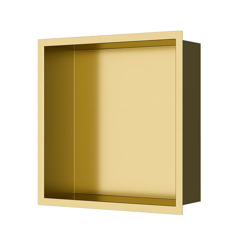 Niche de Douche à encastrer, Gold (SATAURN3030BG)