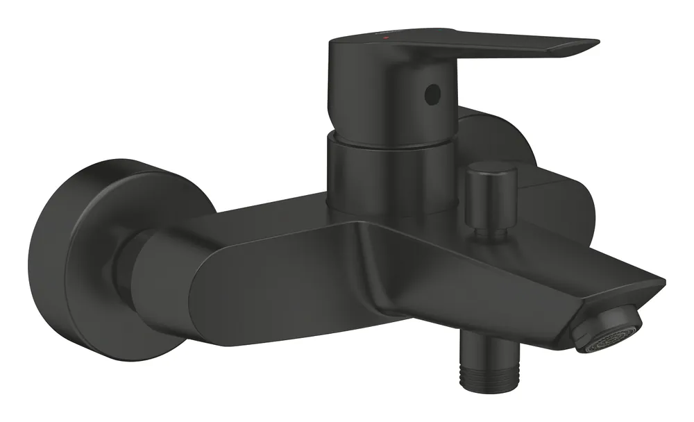 Mitigeur Bain/Douche mural-Noir