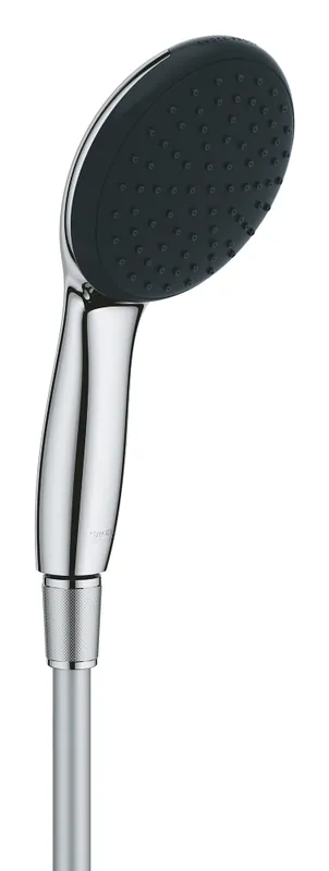 Set douchette 1 jet/Flexible-Ø11cm-Chromé