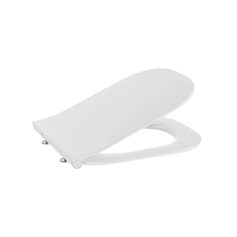 Abattant The Gap SQUARE double Slim avec frein de chute - softclose, en Urea déclipsable, blanc (A801472003)
