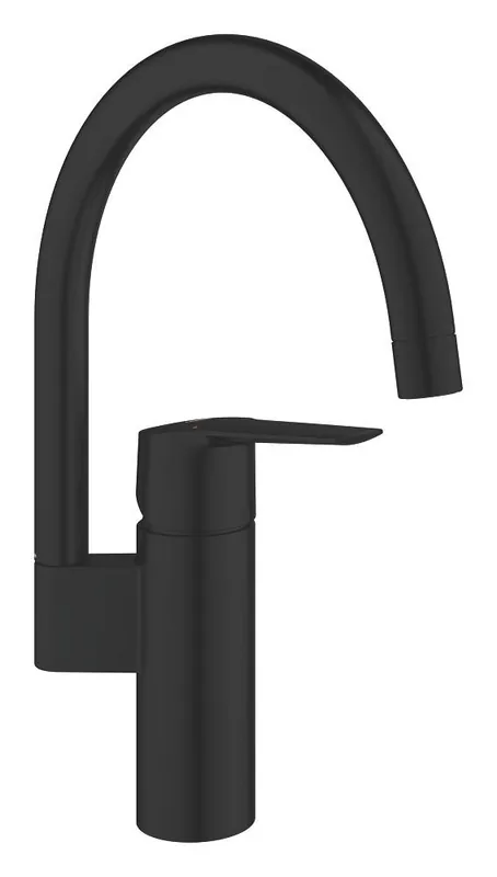 Mitigeur évier-Bec mousseur-H 35,7cm